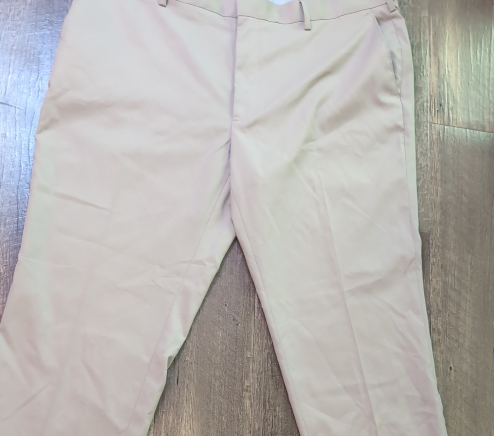 PGA TOUR Men's Khaki Trousers Size 4240 Comfort Fit Casua Classicl Cut